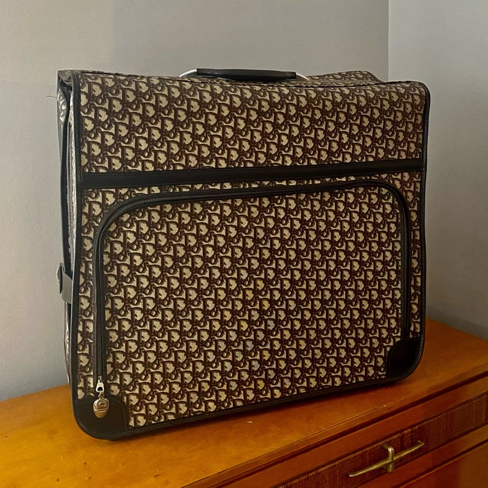 Vintage Christian Dior luggage Dress bag# 606